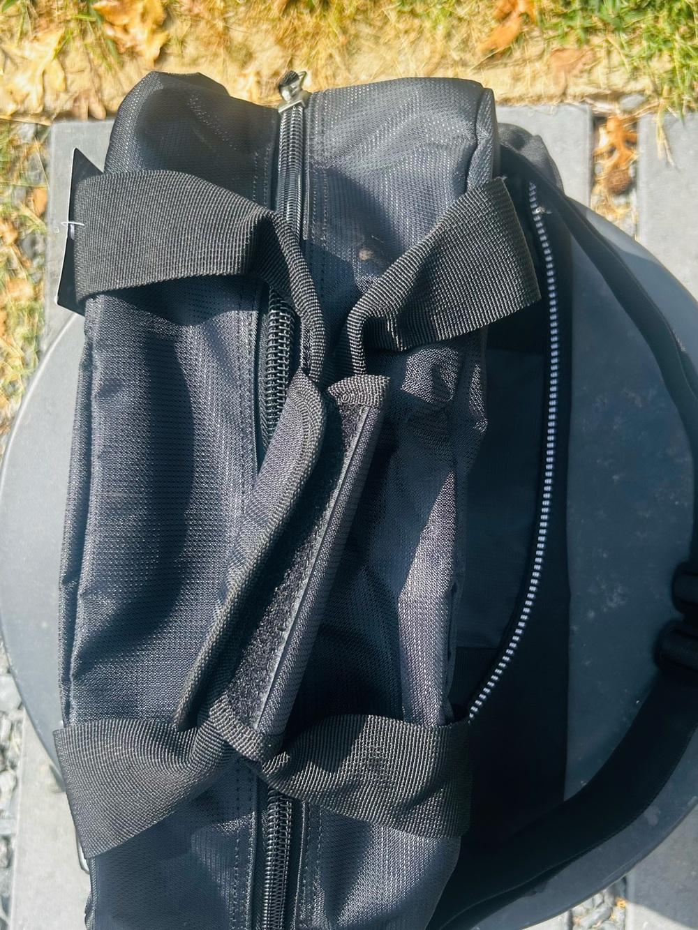 Black Men's Travel Duffle Bag - Unbranded